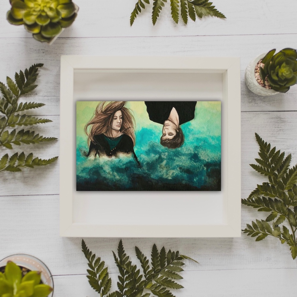 New Moon Twilight Saga Art Print